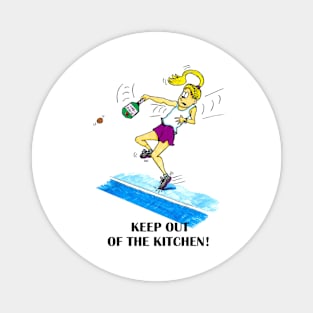 Keep out of the kitchen - Pickleball Magnet